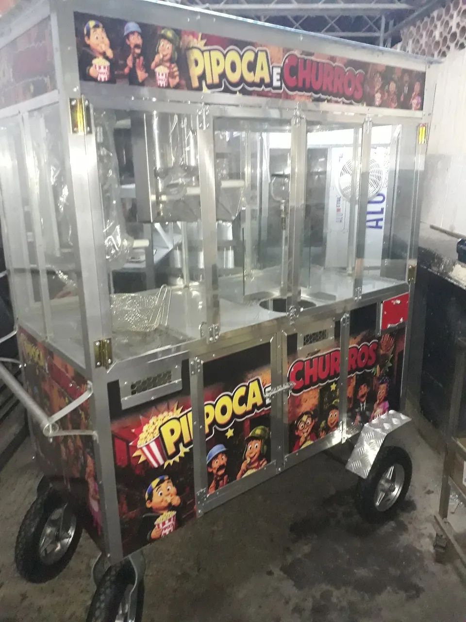 CARRINHO DE CHURROS E PIPOCAS - Foto 3