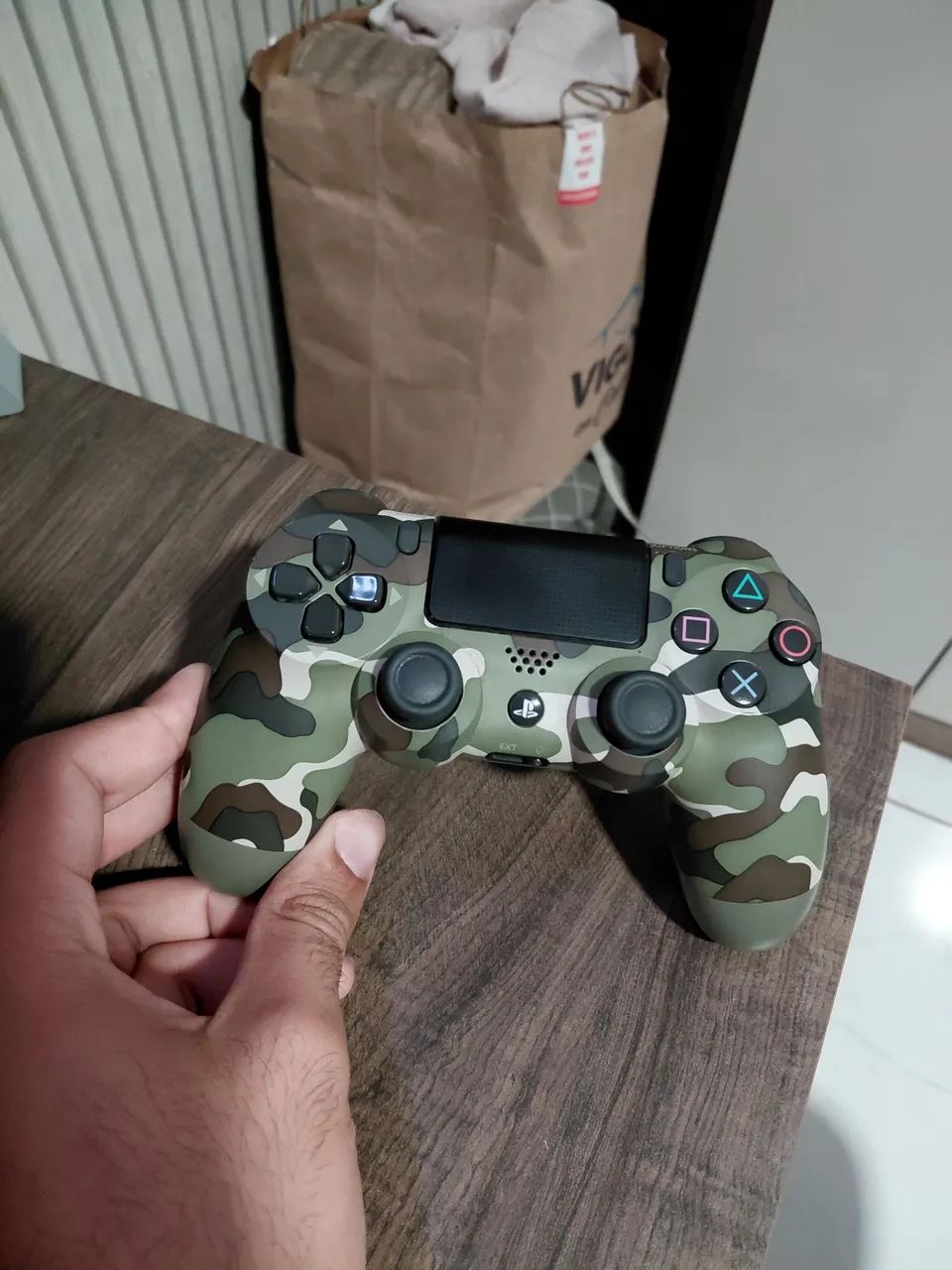 Dualshock 4 original camuflado 