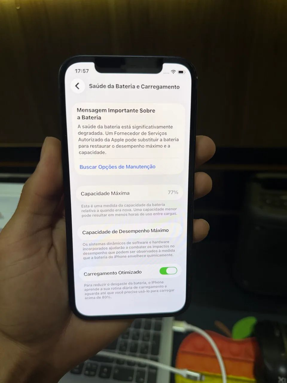 IPHONE 12 - 128G Completo Impecável  - Foto 5