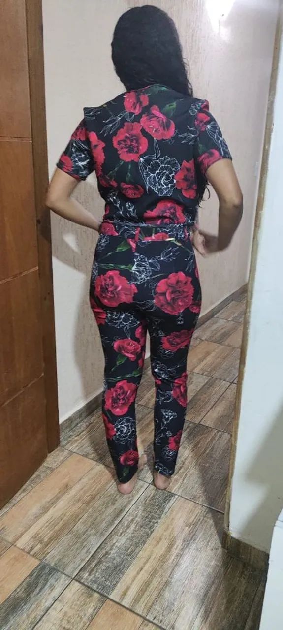 Conjunto calça e blusa, lança perfume. - Foto 2