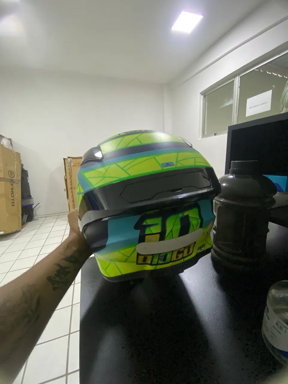 Capacete MT edição moto GP - Foto 3