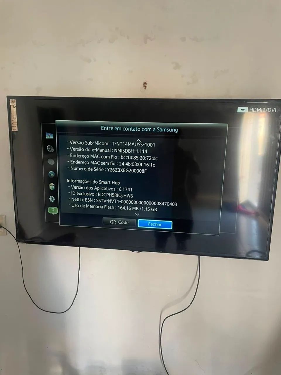 Vendo tv smart hub