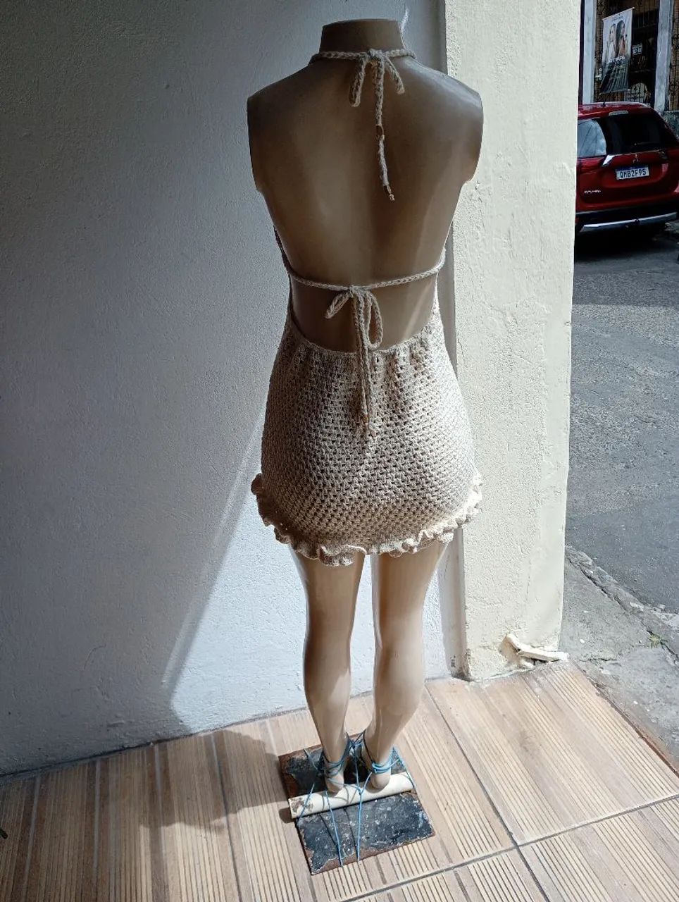 Vestido em crochê  P/M - Foto 3