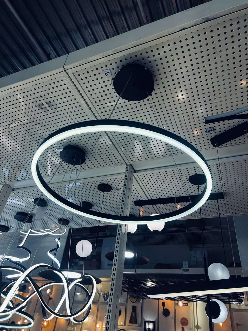 Iluminaria pendente 