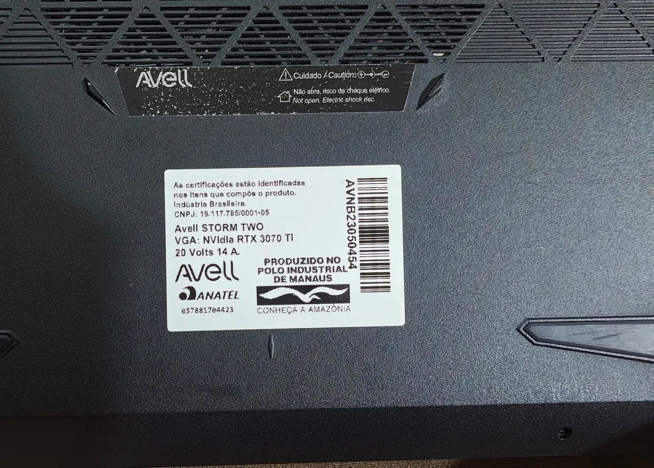 Avell Notebook gamer Storm TWO  1,5gb SSD, 32Gb memória  - Foto 2