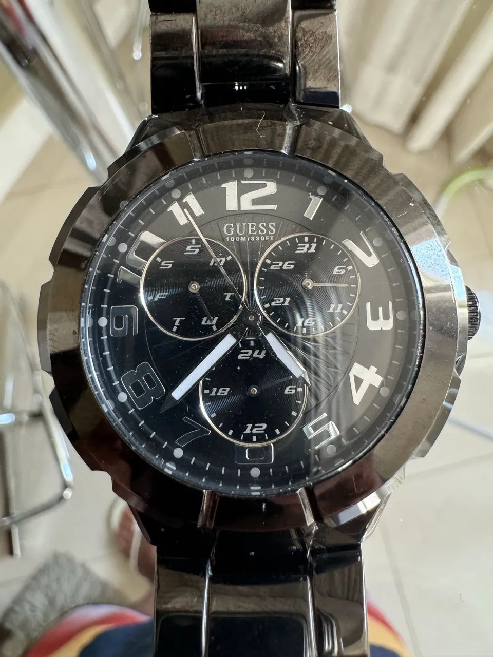 Relógio Guess Masculino Preto - Foto 2