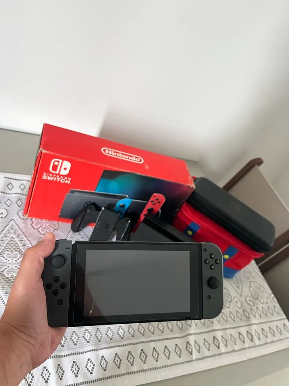 Nintendo Switch V2 Desbloqueado + Kit Completo - Foto 2