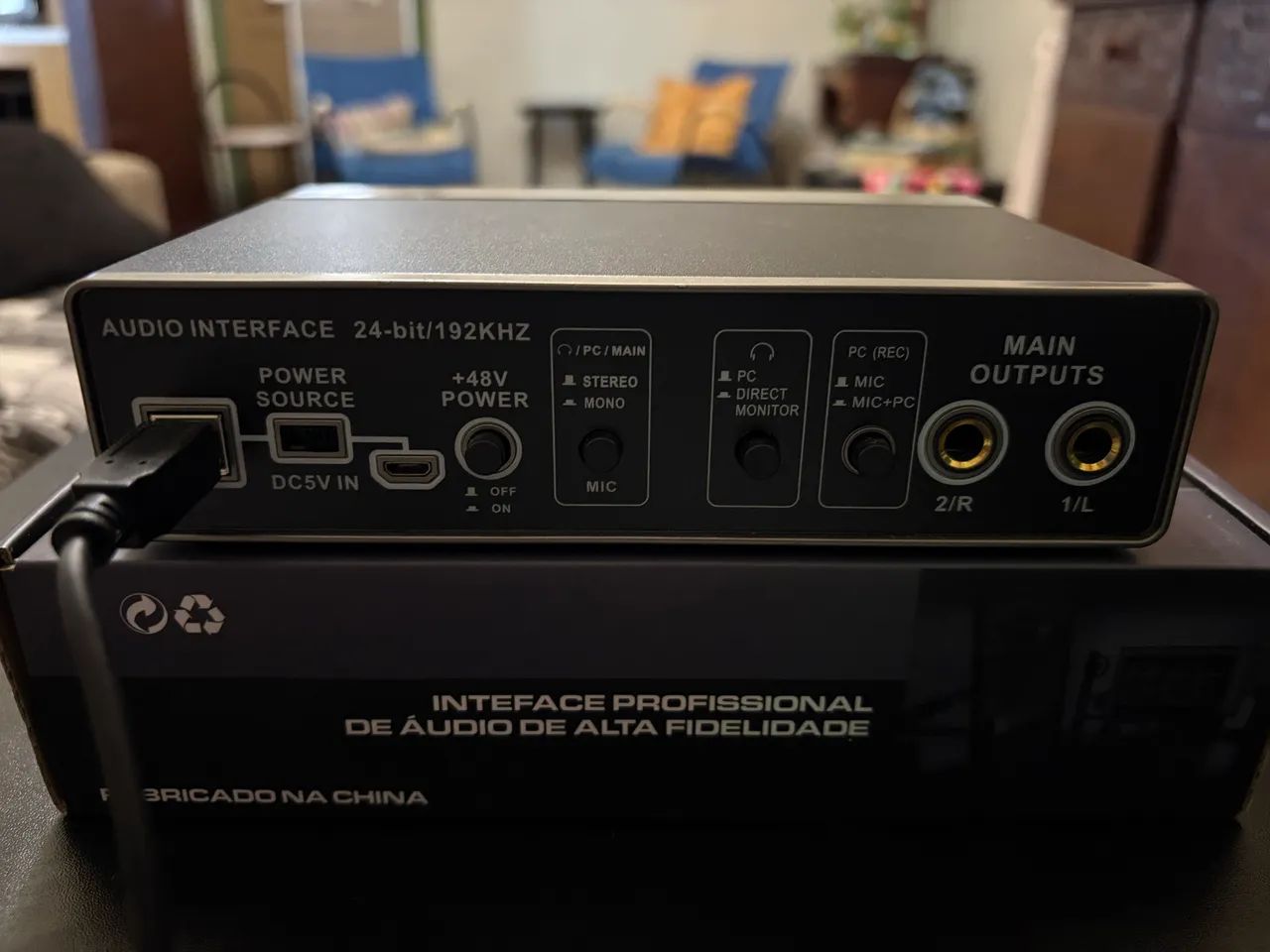 Interface de audio profissional Q-22 TEYUN - Foto 2