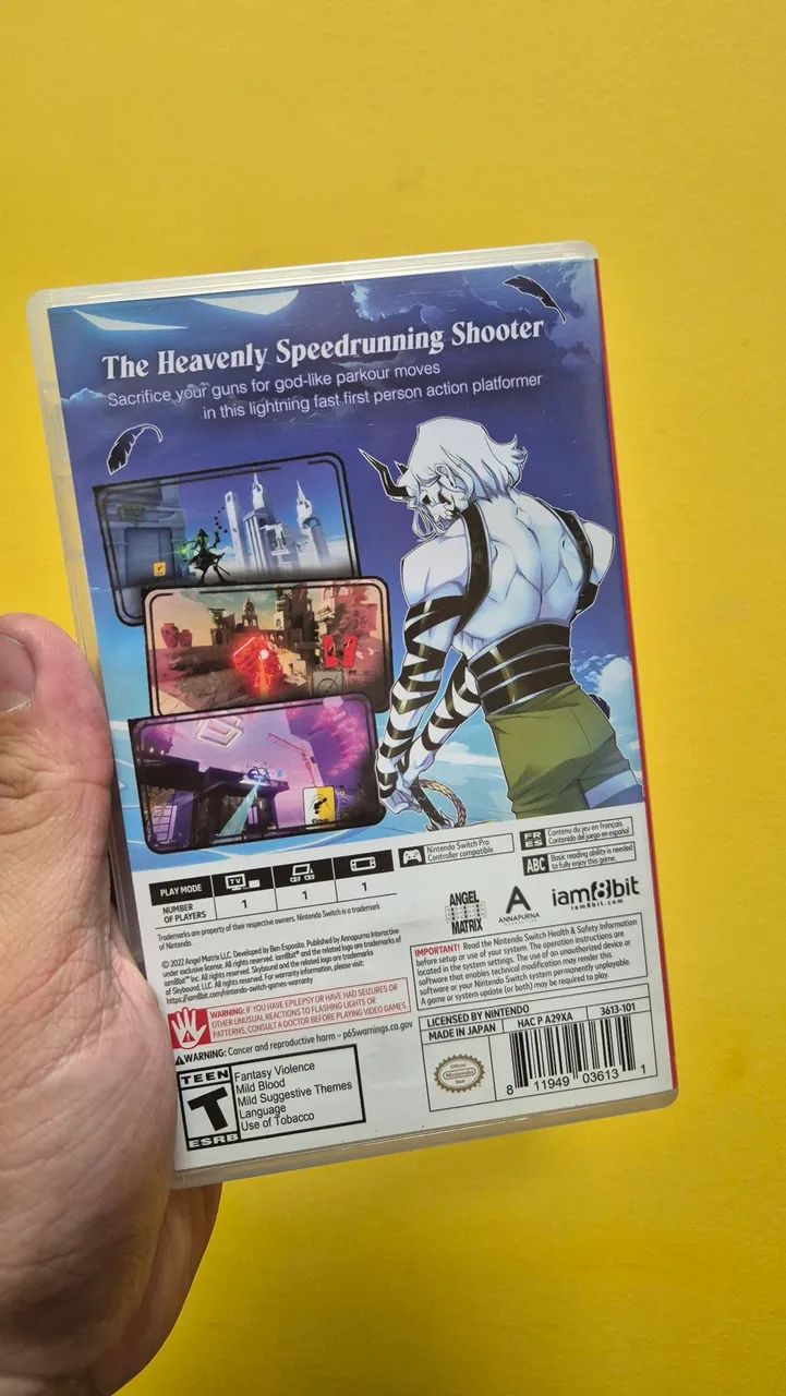 Neon White Nintendo Switch 15個セット新品未開封 Jogo Neon White - Switch - ShopB - 15 anos!