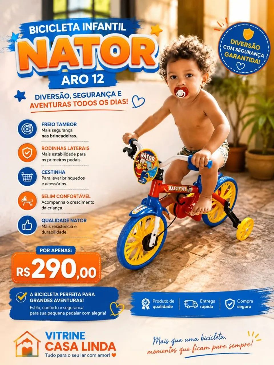 Bicicleta infantil  - Foto 4
