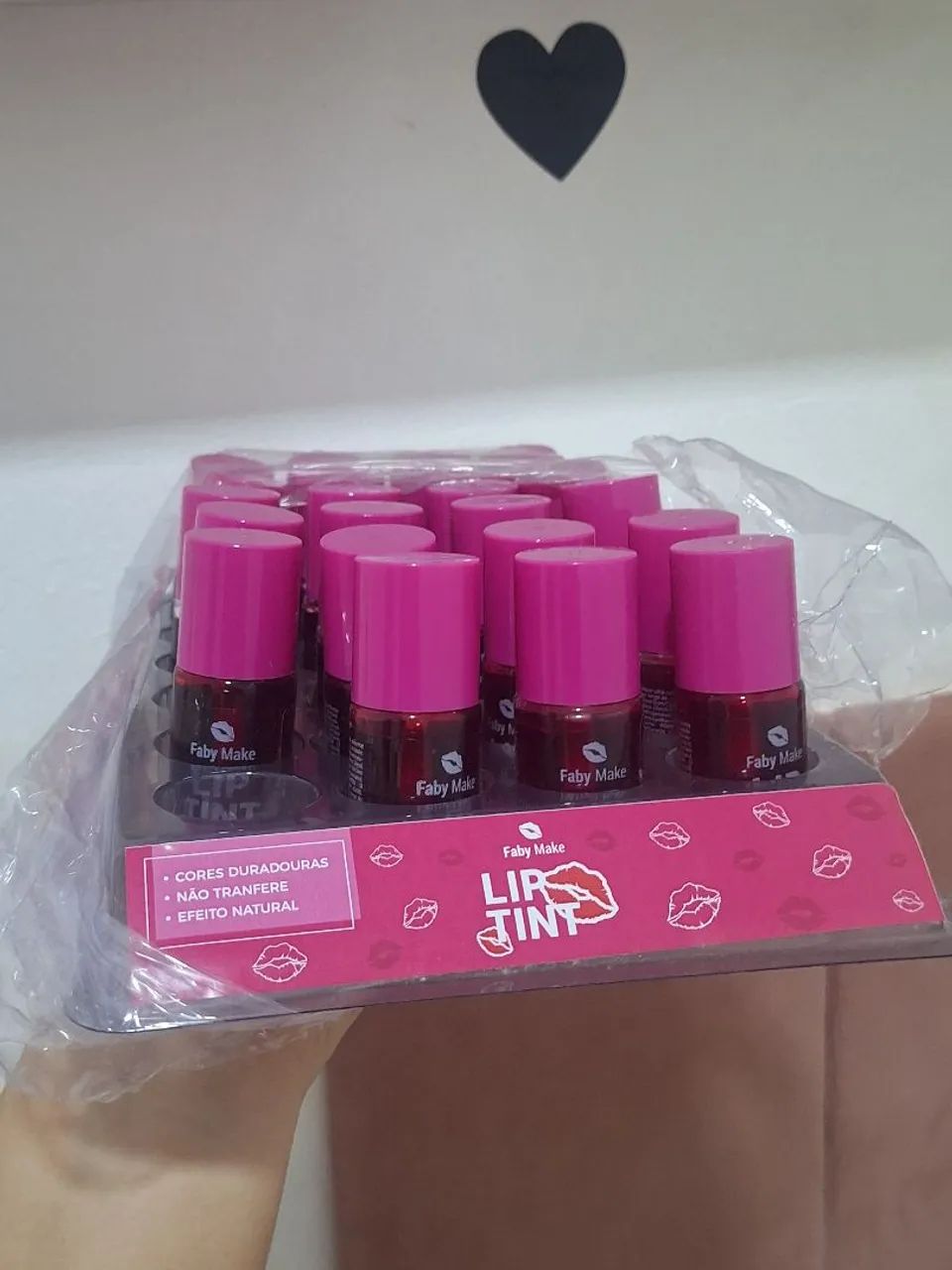Vendo esse Box com 23 lip tint - Leia a descrição - Foto 2