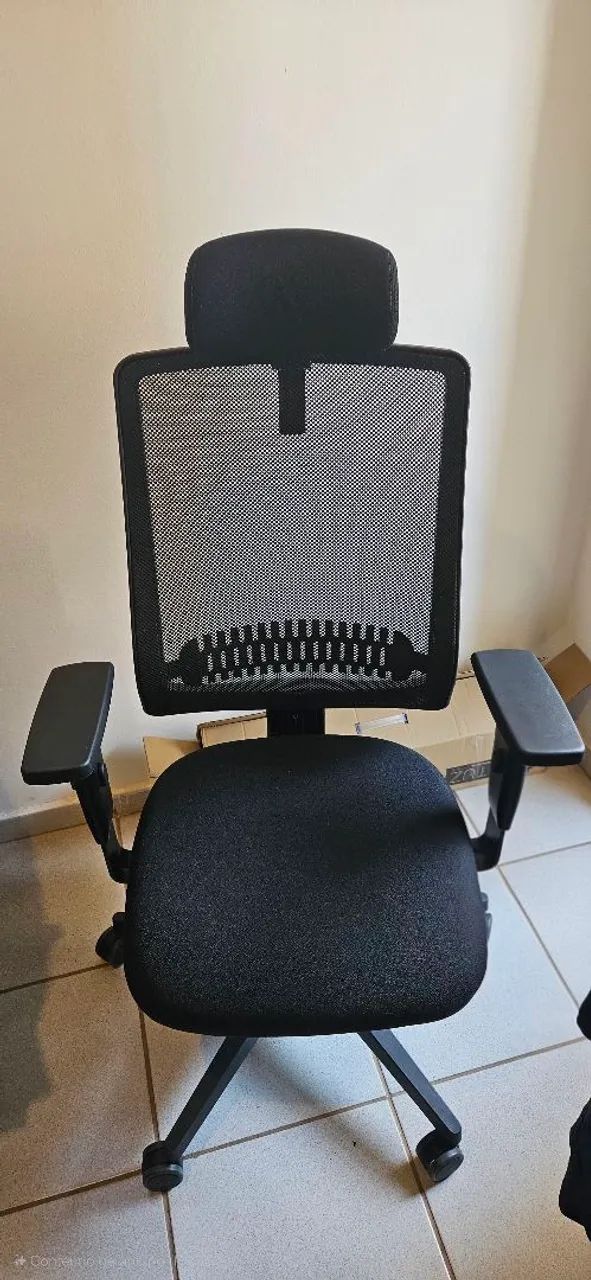 Cadeira de escritório Flexform uni pro all black