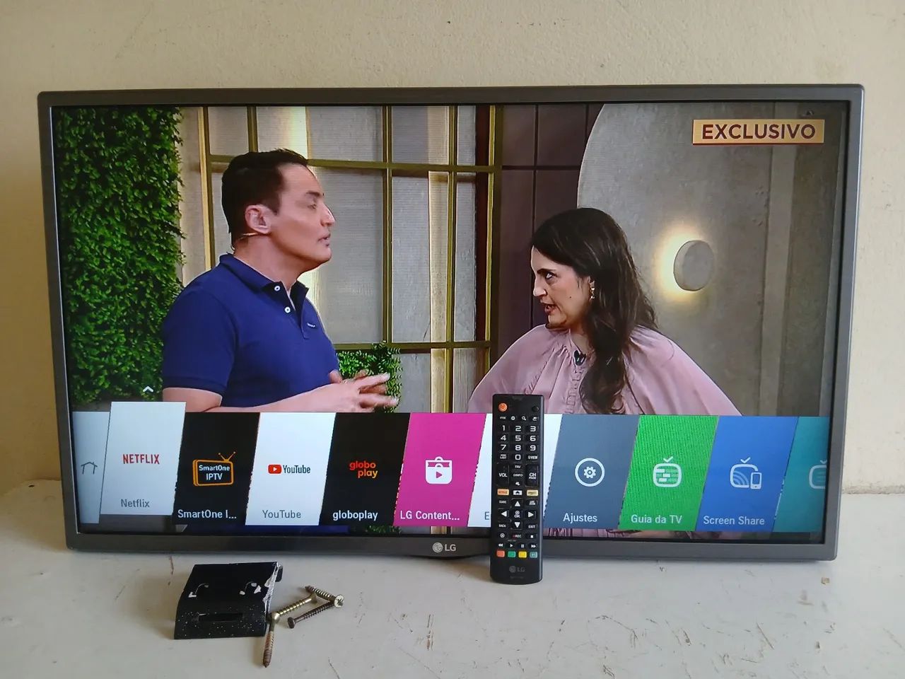 Smart tv de 32Pol LG Semi-nova  - Foto 3
