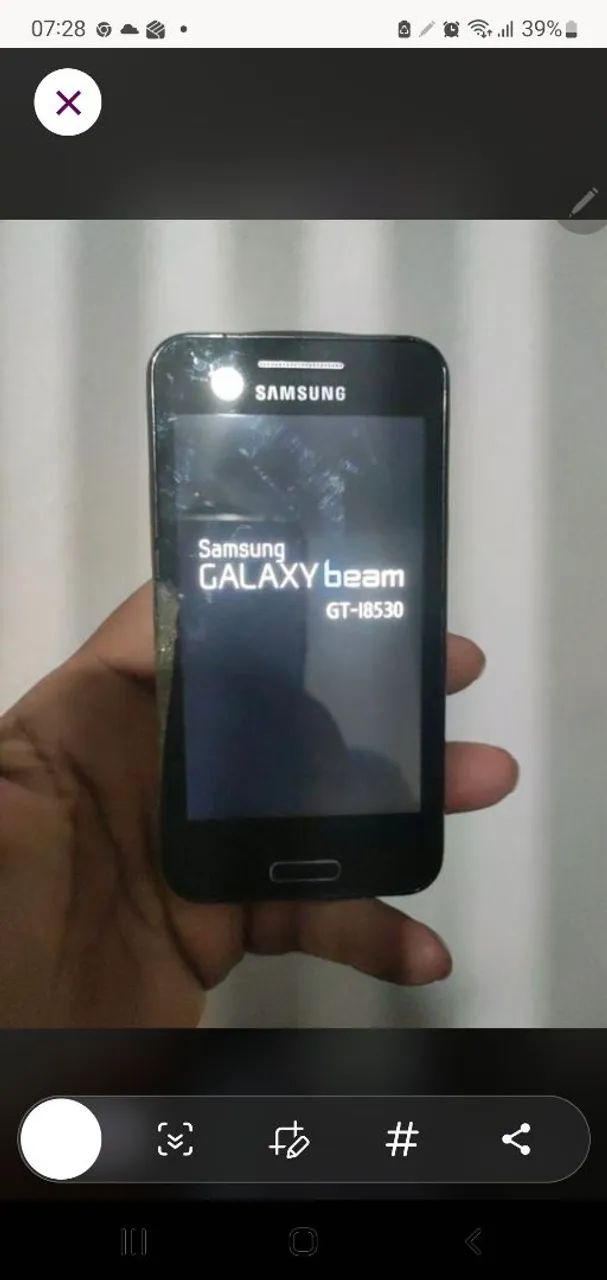 Celular  com projetor  jelly bean    - Foto 3