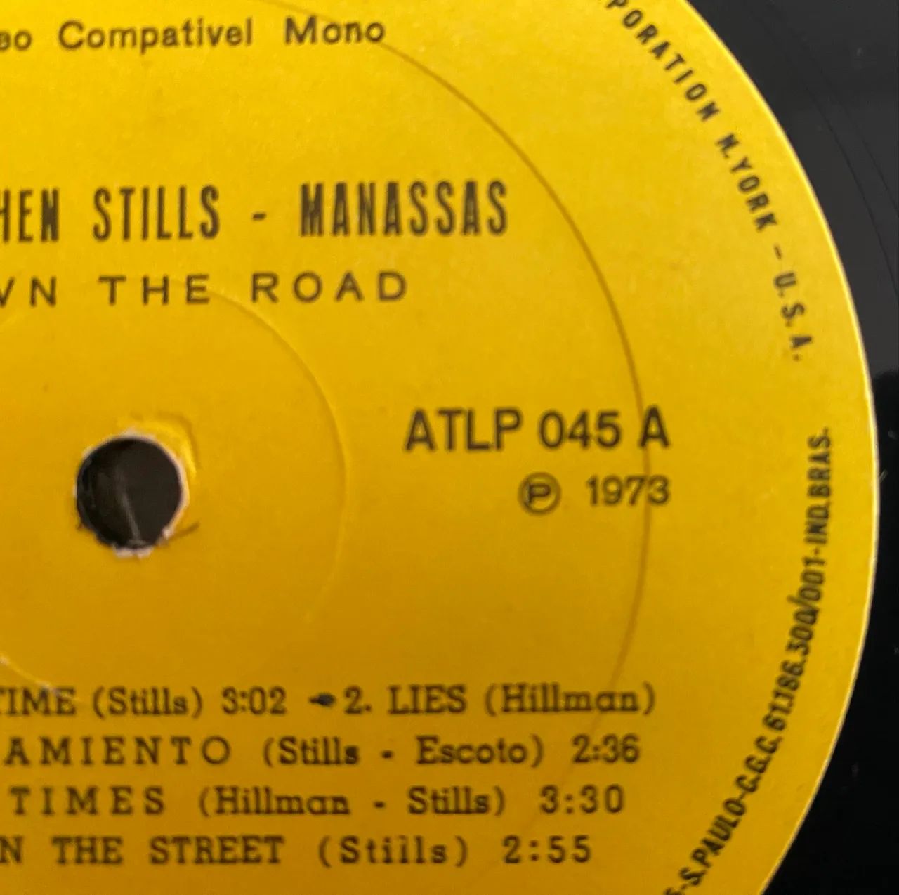 Disco de vinil  stephen stills (Manassas) - Down the road - Foto 4