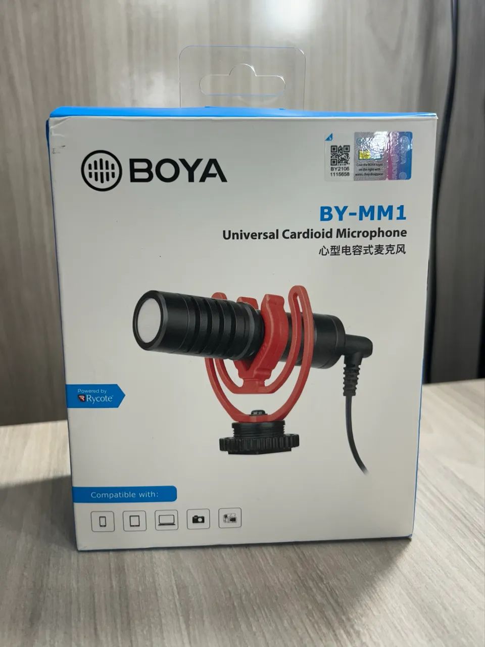 Microfone Universal BOYA BY-MM1
