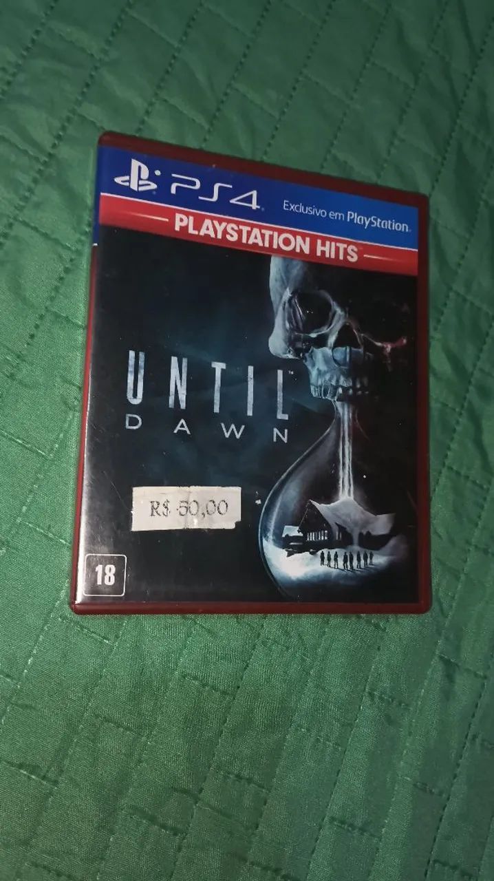 Jogo PS4 Mídia Física Until Dawn