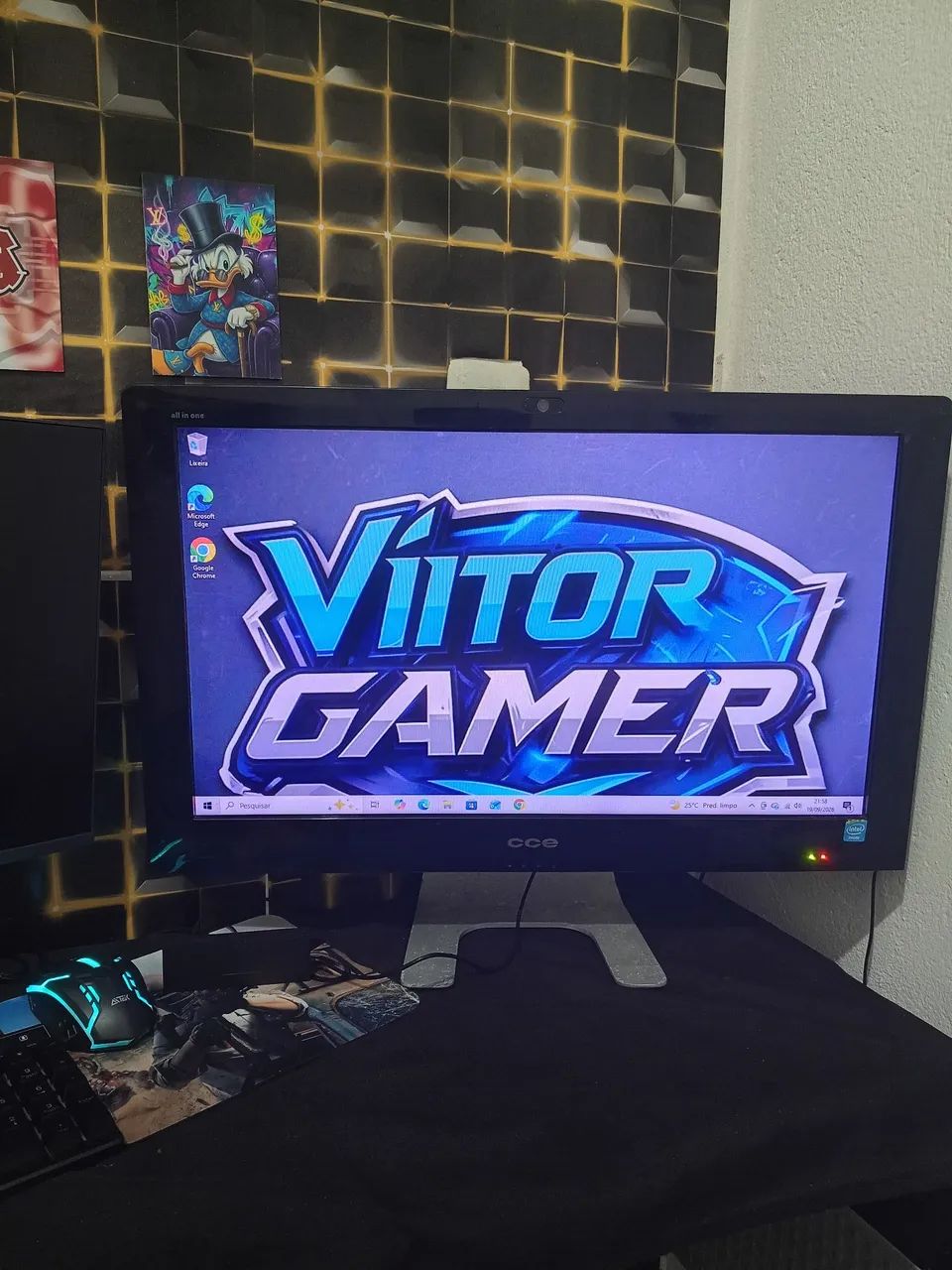 ALL IN ONE COMPUTADOR EMBUTIDO 