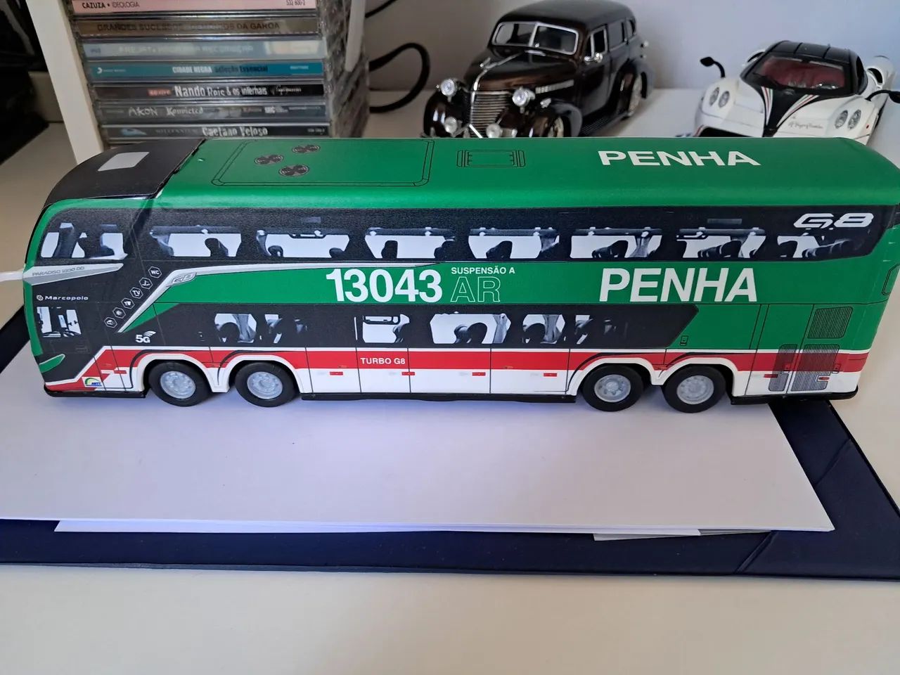 Miniatura onibus viacao Penha G8 4 eixos