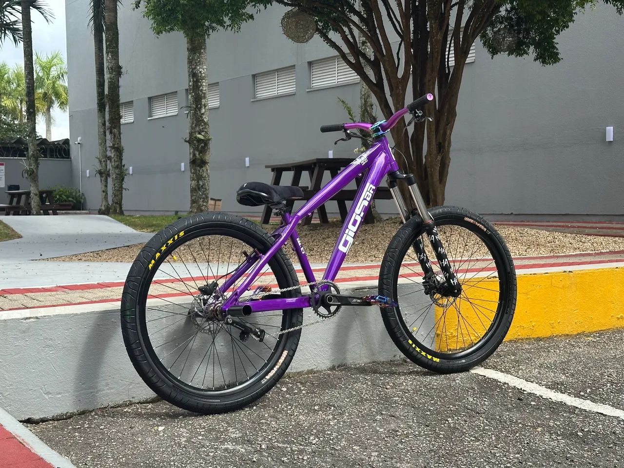 Bike Gios 4trix Roxa - Foto 4