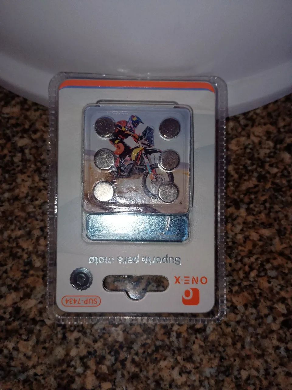Suporte de celular magnético com 6 imãs + Frete.
