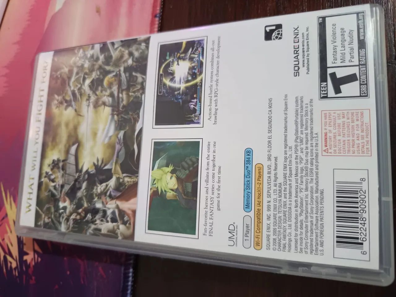 Dissidia final fantasy psp - Foto 2