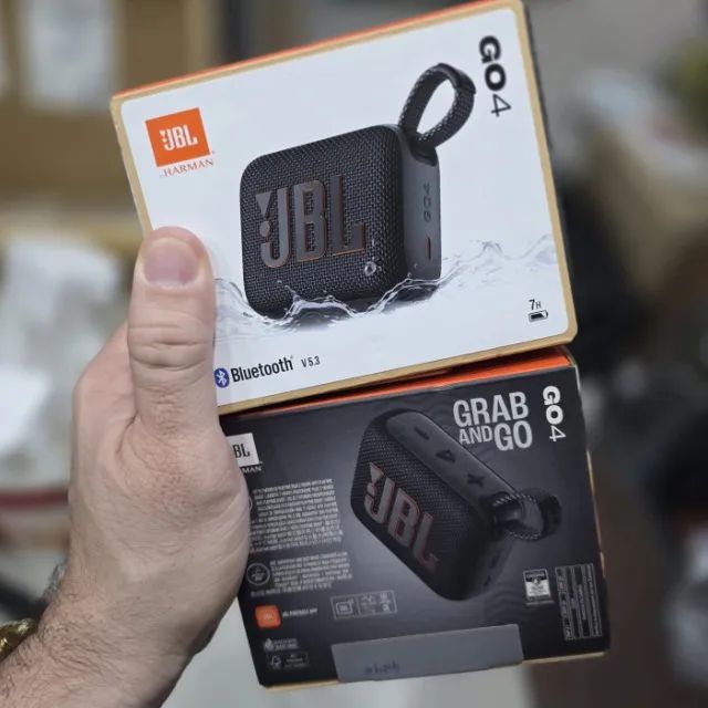 ORIGINAL Lacrada Caixa JBL Go4 Bluetooth 5.3 Até 7H By Harman