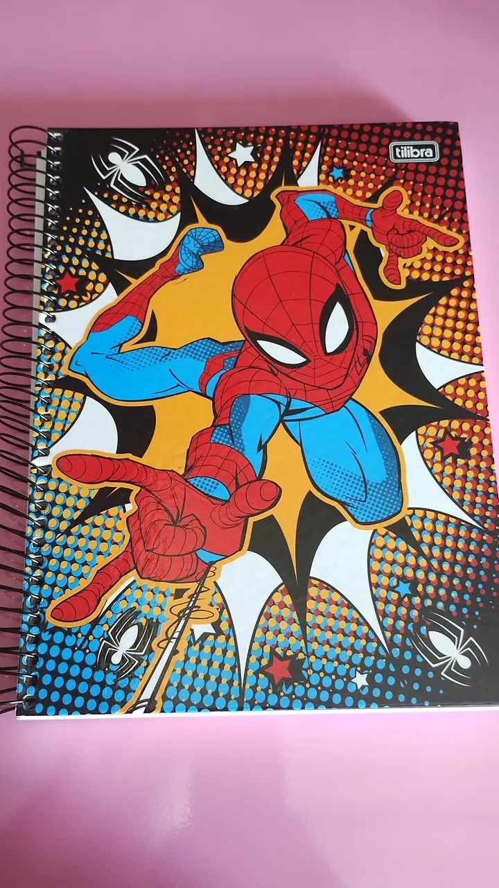 Caderno  do homem-aranha - Foto 2