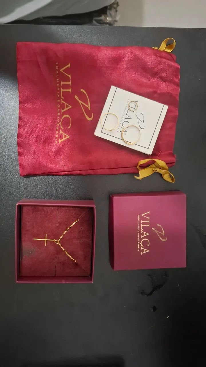 Joias Ouro 18k Vilaça 