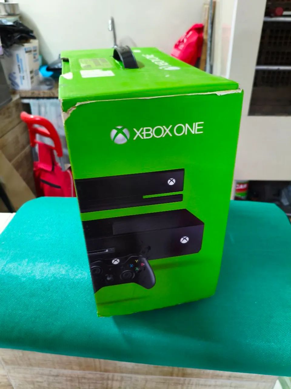 Caixa Xbox One com berço, vazia  - Foto 4
