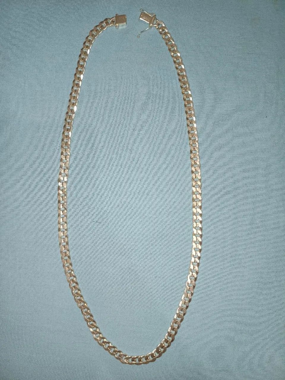 Cordão de prata 70cm, 7mm - Foto 4