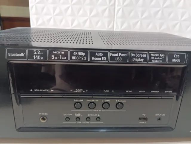 receiver denon impecavel - Foto 3
