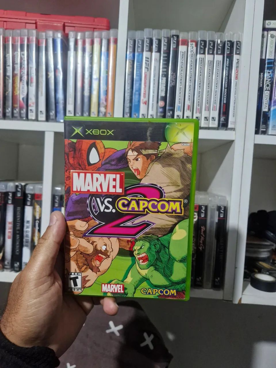 Marvel vs capcom 2 x box clássico original 