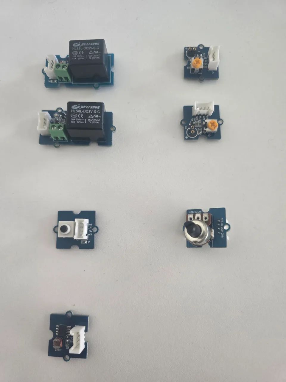 Kit Lote Componentes Módulos Grove Arduino Pouco Uso