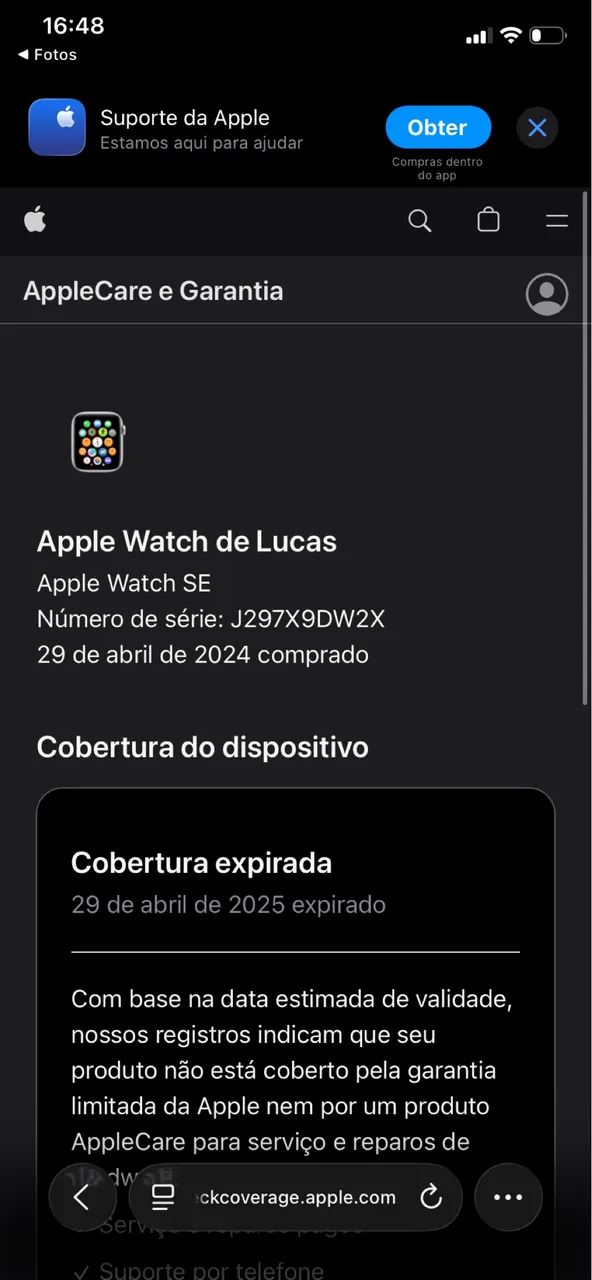 Apple Watch SE 2 geração  - Foto 4