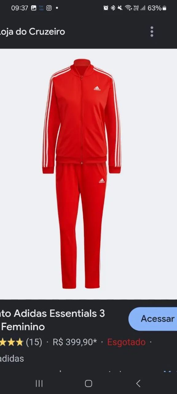 KIT ADIDAS ESSENTIALS STRIPES  - Foto 2