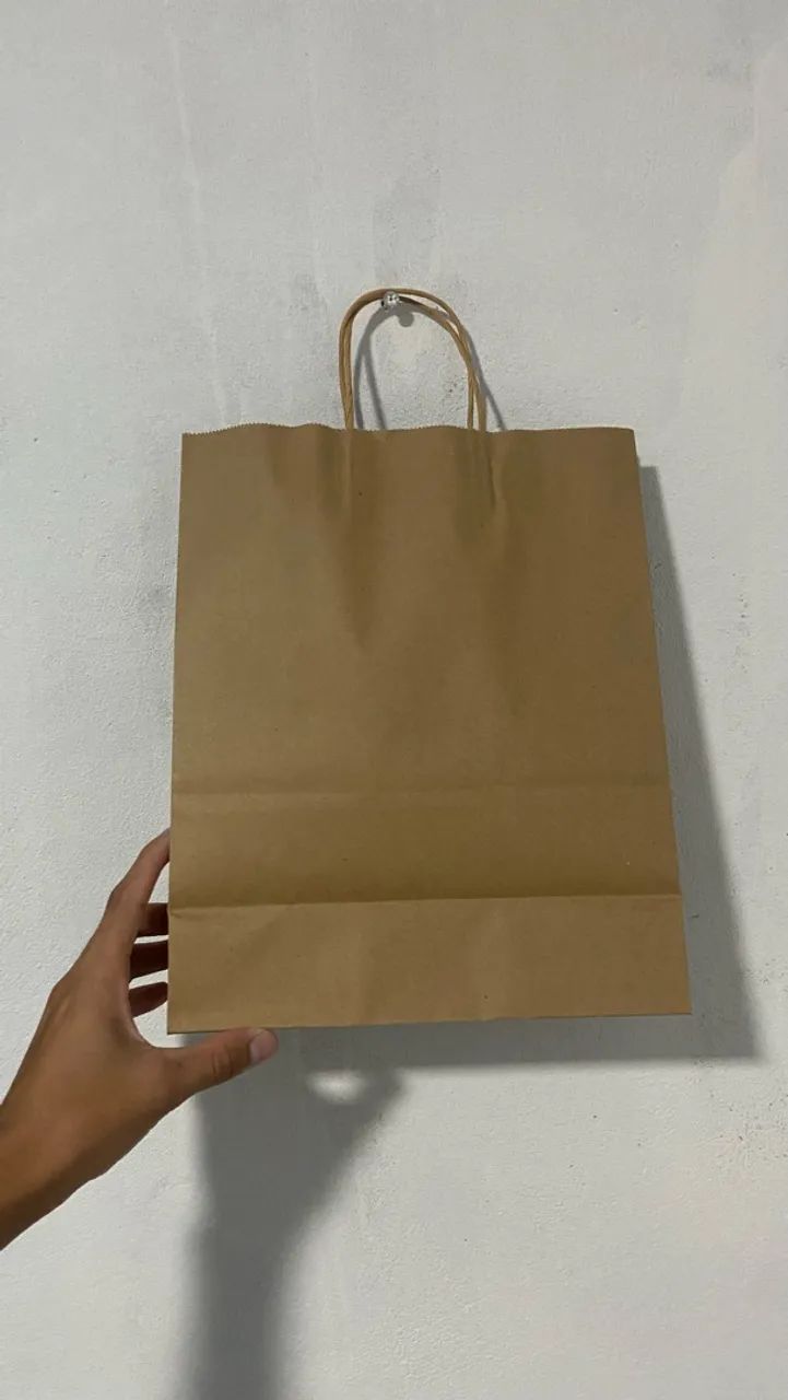 SACOLAS DE PAPEL KRAFT