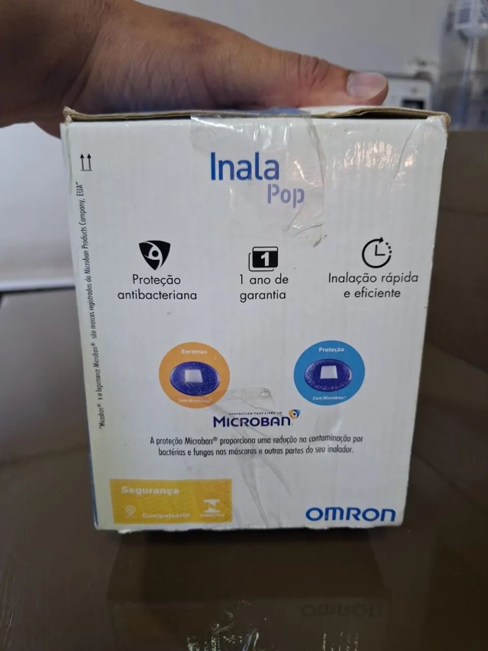 Inalador Compressor Omron InalaPop NE-C704 - Foto 3