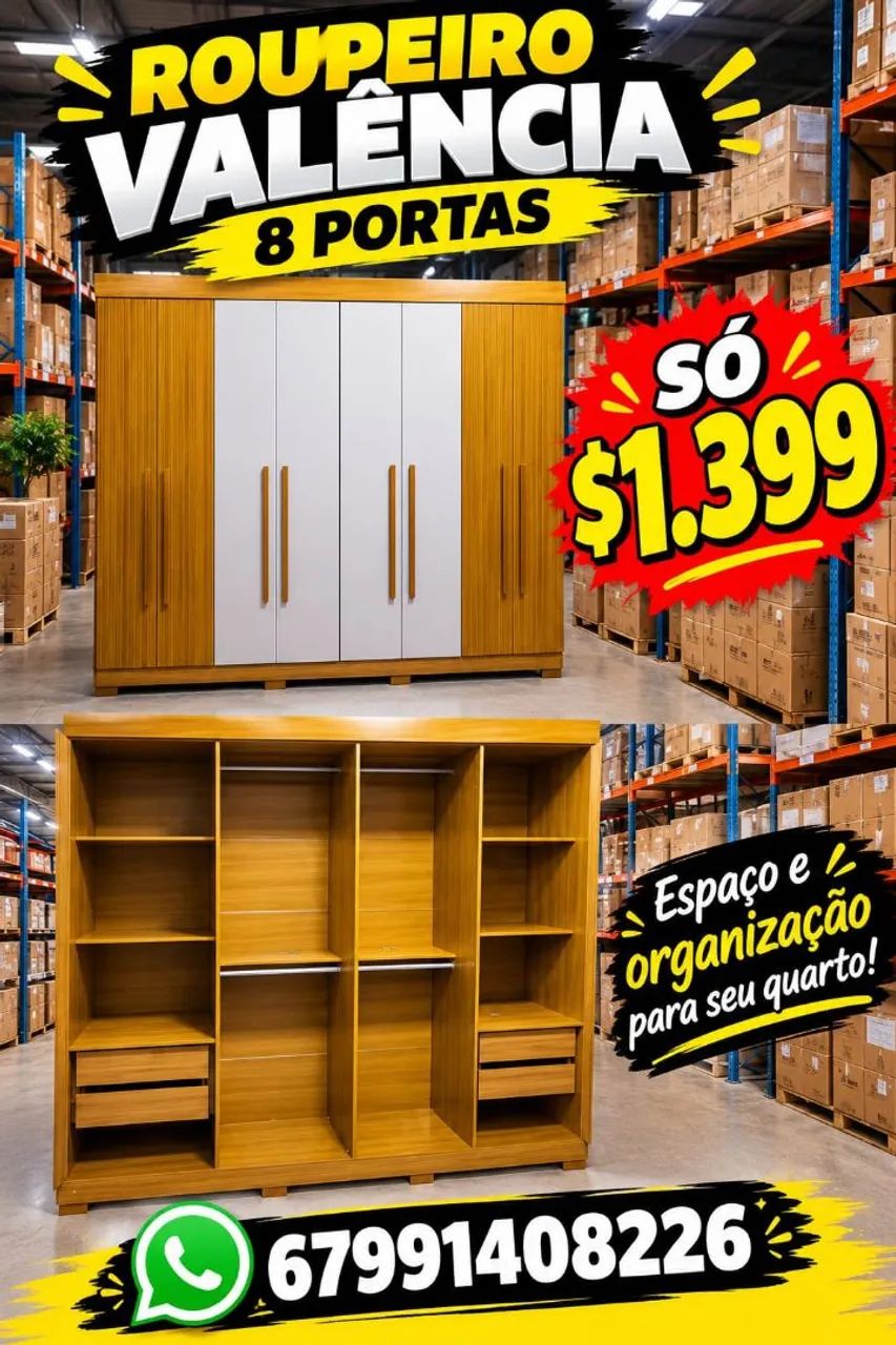 Guarda roupa casal