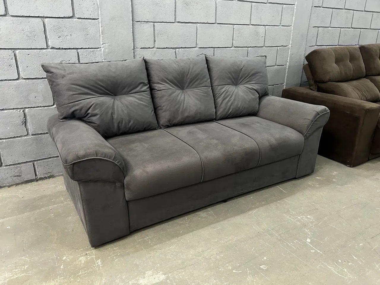 Sofá Fixo 3 Lugares NOVO ( Direto da Fábrica )  - Foto 3