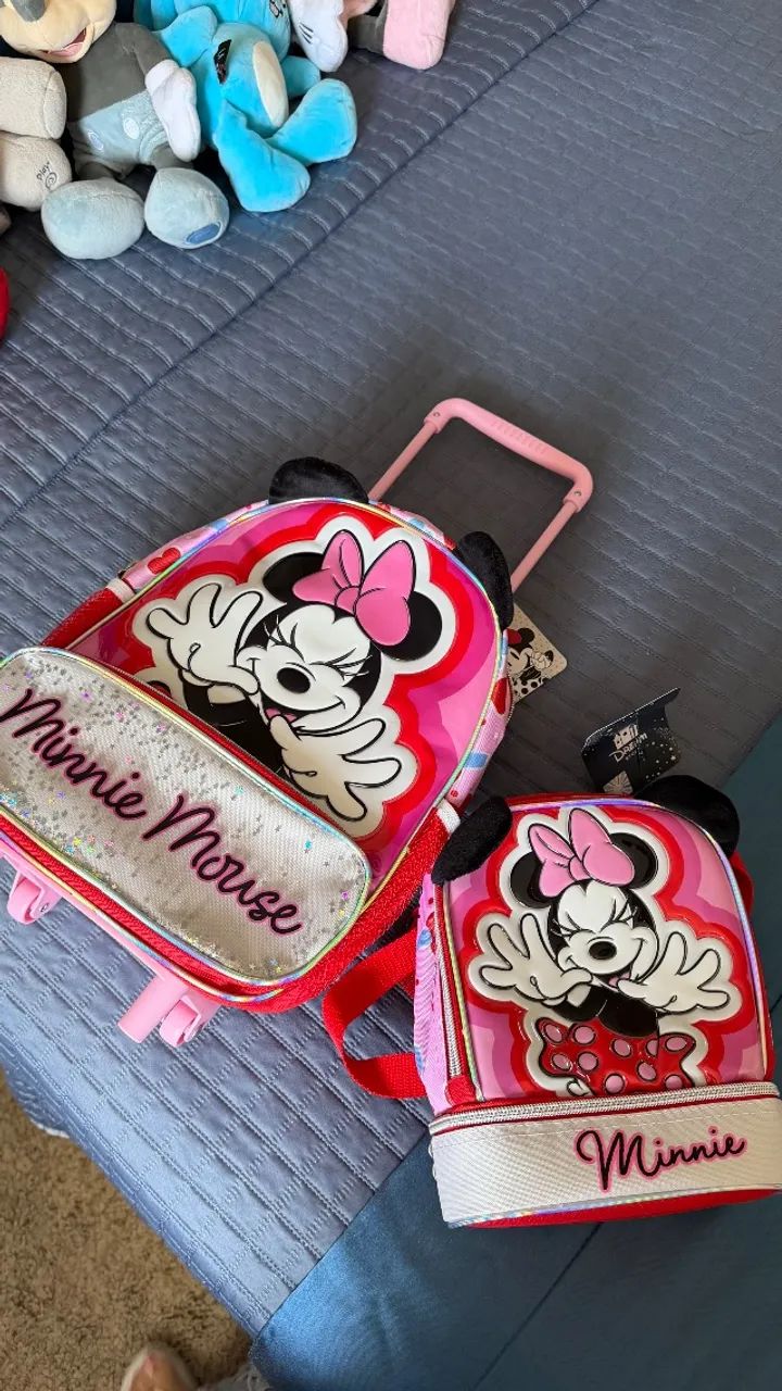 Mochila escolar minnie