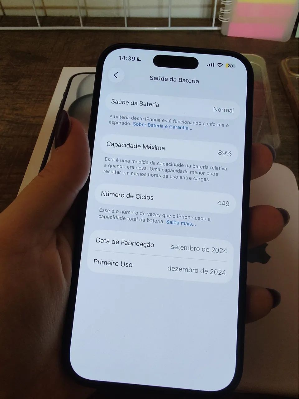iPhone 15 89% 128GB - Foto 2