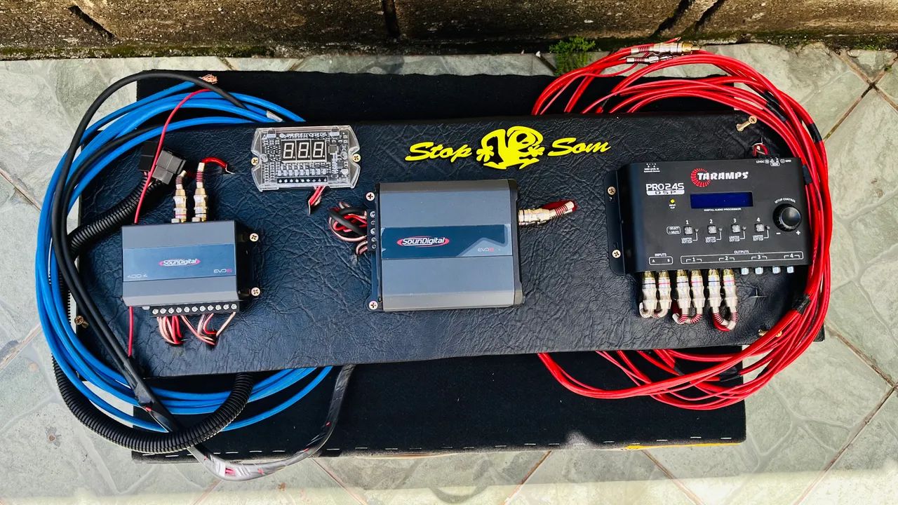 Caixa de Som Automotivo com módulos - Foto 2