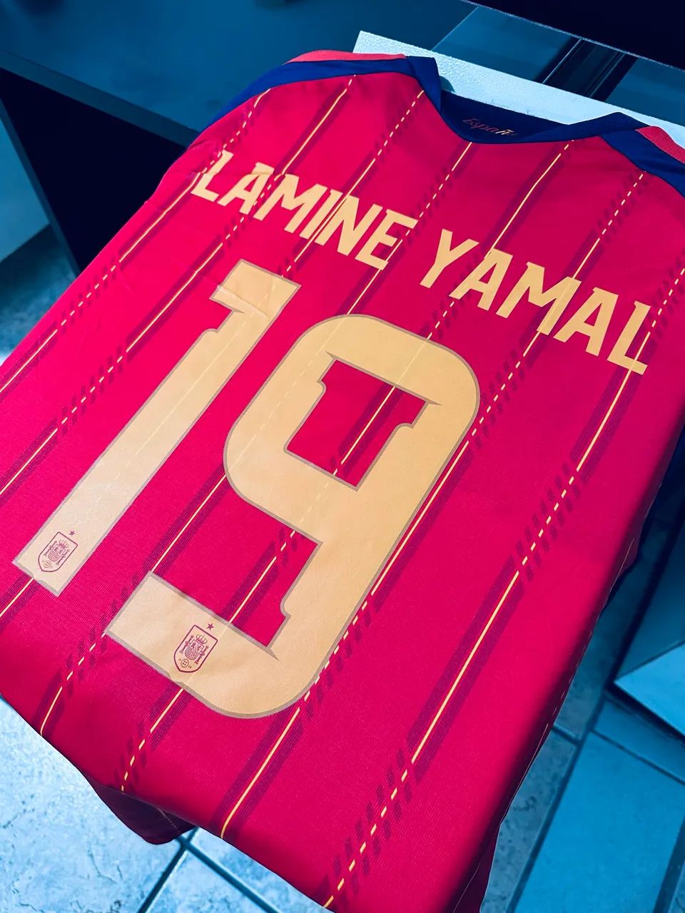 Camisa Espanha versão player Copa 2026 - Foto 5