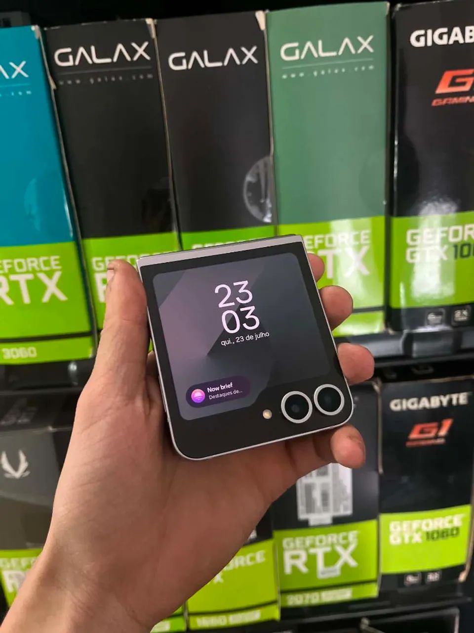 Samsung Zflip 6 256gb impecável  - Foto 3