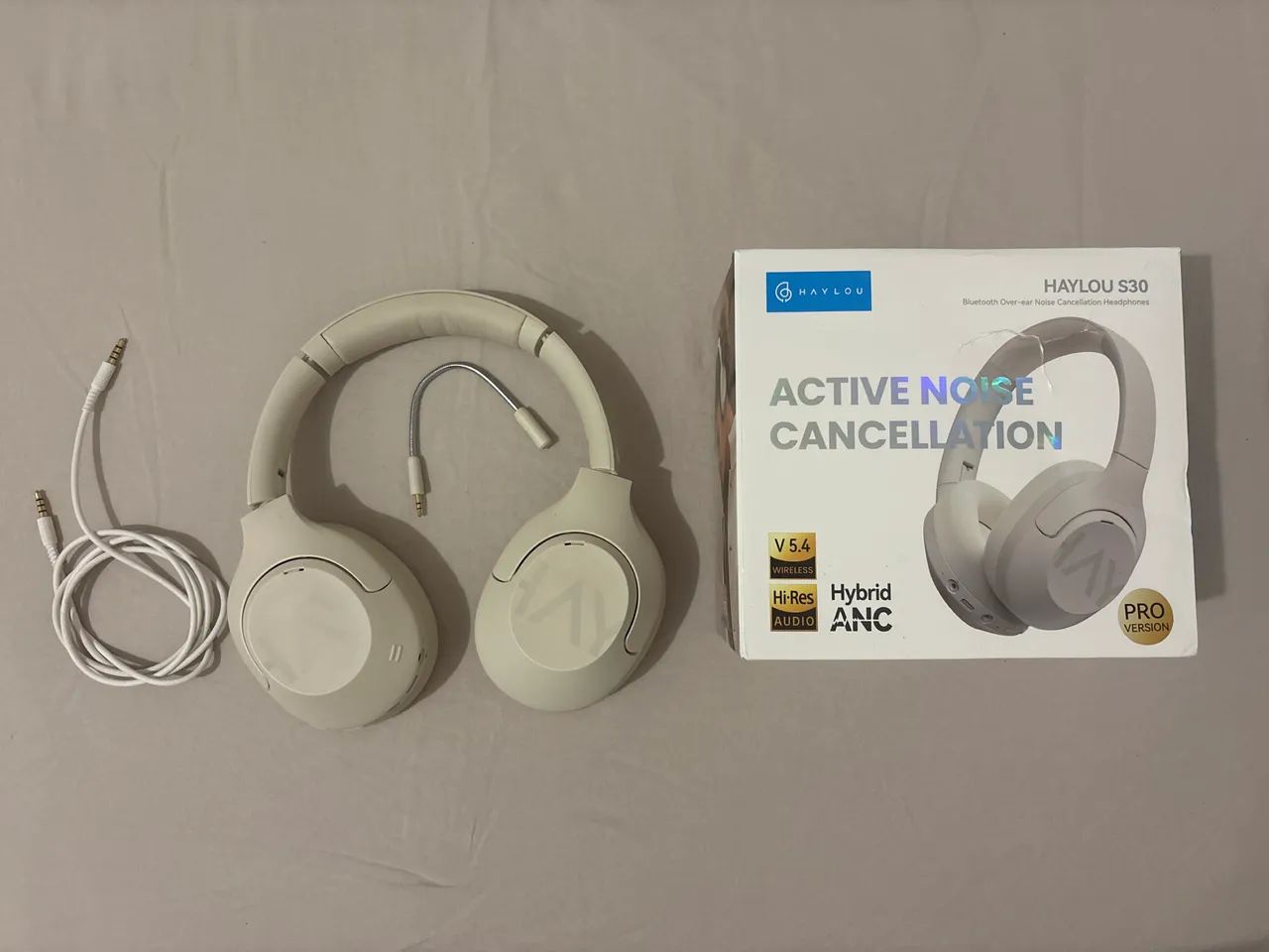 Haylou S30 Pro - Headphone Bluetooth com Microfone Destacável 