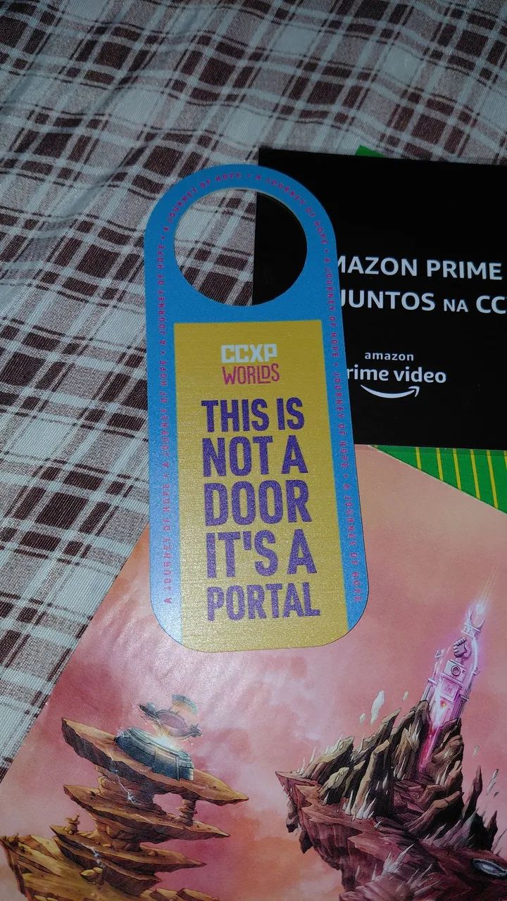 Kit Colecionável CCXP Worlds & Amazon Prime Video - Raro - Foto 3