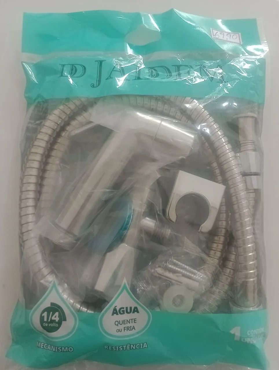 Ducha higiênica cromada - Foto 3
