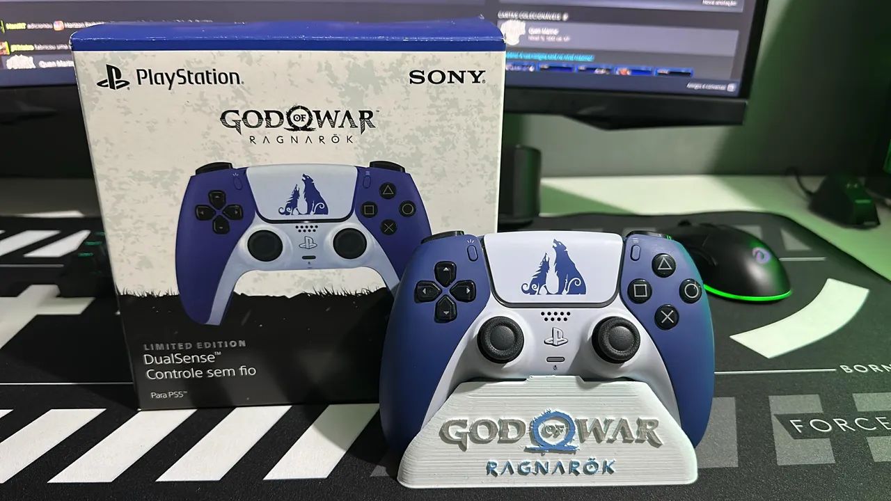 Controle Ps5 Dualsense God Of War Ragnarok Special Edition