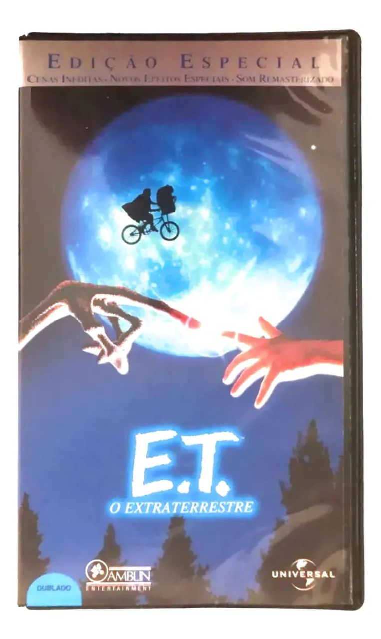 E.T. O Extraterrestre - Edição Especial - Vhs Original (DUBLADO